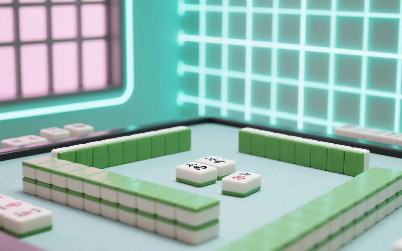 麻将主题现代转轴演示